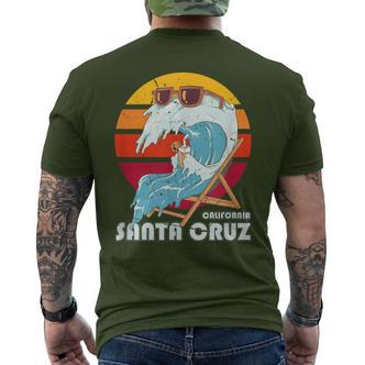 Santa Cruz California Vintage Retro S T-Shirt mit Rückendruck - Seseable De