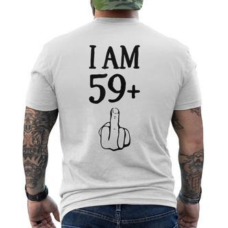 I Am 59 Plus 1 Lustiger 60 Geburtstag 1960 1961 T-Shirt mit Rückendruck - Seseable De