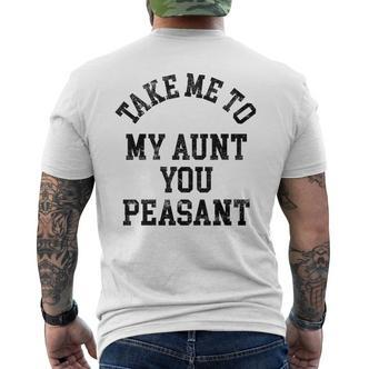 Bring Mich Zu Meiner Tante Du Bauer T-Shirt mit Rückendruck - Seseable De