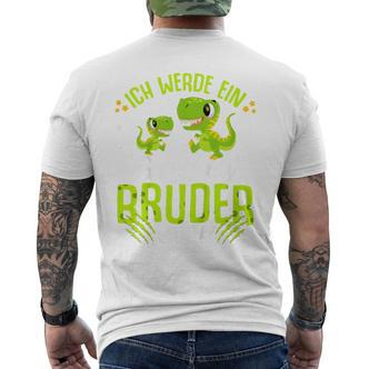Children's Ich Werde Ein Große Bruder 2024 Dinosaur Dino T-Shirt mit Rückendruck - Seseable De