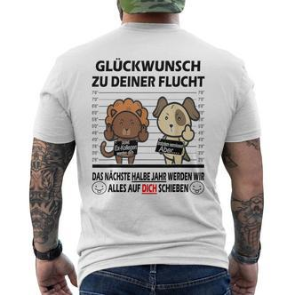 Glückwunsch zum neuen Job Kurzärmliges Herren-T-Kurzärmliges Herren-T-Shirt, Abschiedsgeschenk für Kollegen - Seseable De