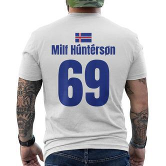 Iceland Sauf Jersey 69 Mallorca Sauf Jersey Milf Hunterson S T-Shirt mit Rückendruck - Seseable De