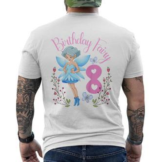 Kinder Fee Geburtstag Party 8 Jahre Alt Fee Geburtstag Party Thema T-Shirt mit Rückendruck - Seseable De
