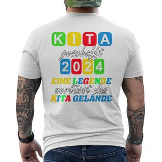 Kita Abgänger 2024 Kurzärmliges Herren-T-Kurzärmliges Herren-T-Shirt, Legende verlässt Gelände - Seseable De