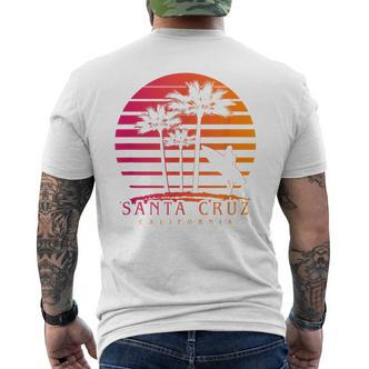 Santa Cruz California Souvenir Vintage Retro T-Shirt mit Rückendruck - Seseable De