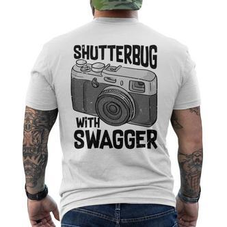 Shutterbug With Swagger Fotograf Lustige Fotografie T-Shirt mit Rückendruck - Seseable De