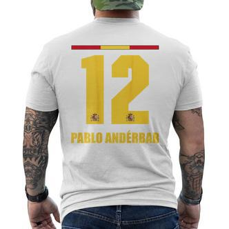 Spain Sauf Jersey Pablo Anderbar T-Shirt mit Rückendruck - Seseable De