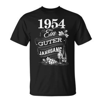 1954 Ein Guter Jahrgang Geburjahrgang Birthday T-Shirt - Seseable De