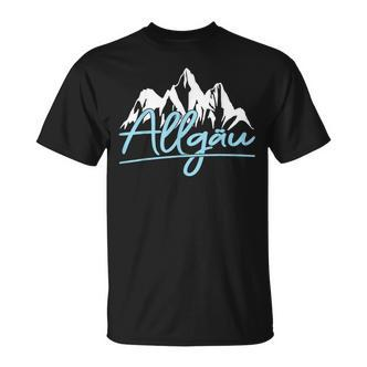 Allgäu Berge Wandern Klettern T-Shirt - Seseable De
