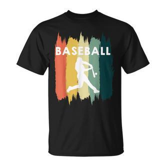 Baseball Sport Retro Baseball T-Shirt - Seseable De