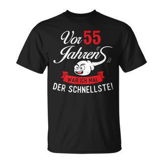Vor 55 Jahren Der Schleftste Geburtstag Birthday T-Shirt - Seseable De