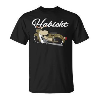 Habicht Motorrad Vintage Design Schwarzes T-Shirt, Retro Biker Tee - Seseable De