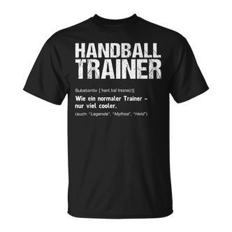 Handball Trainer Handball Trainer  T-Shirt - Seseable De