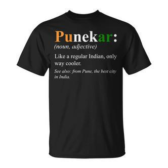 Indisches Pune-Geschenk – Punekar Definition T-Shirt - Seseable De