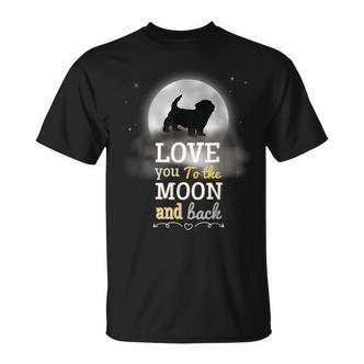 Katzenliebhaber Mond T-Shirt Love You to The Moon and Back - Seseable De