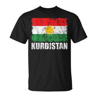 Kurdistan Flag Rojava Kurdish Kurds T-Shirt - Seseable De