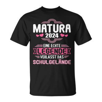 Matura Junge Mädchen Damen Und Herren Matura 2024 T-Shirt - Seseable De