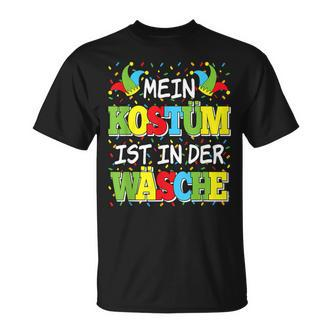 Mein Kostüm Ist In Der Wäsche German Language T-Shirt - Seseable De