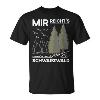Mir Reicht Das Schwarzwald Travel And Souveniracationer German T-Shirt - Seseable De