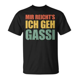 Mir Reicht's Ich Geh Gassi T-Shirt - Seseable De