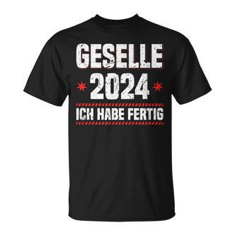 Passed Exam Geselle 2024 Azubi T-Shirt - Seseable De