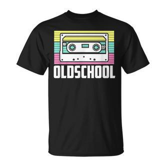 Retro Oldschool Cassette 80S 90S T-Shirt - Seseable De