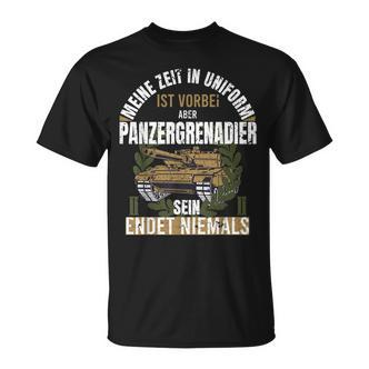 Schwarzes Herren-T-Shirt mit Militärmotiv, Cooler Spruch - Seseable De