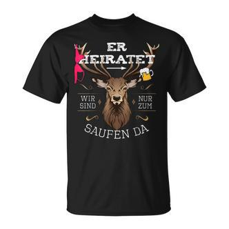 Team Groom Running Deer Stag Party Jga S T-Shirt - Seseable De