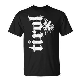 Tirol With Cool Lettering And Tyrolean Eagle T-Shirt - Seseable De
