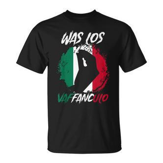 Vaffanculo Italian Flag T-Shirt - Seseable De