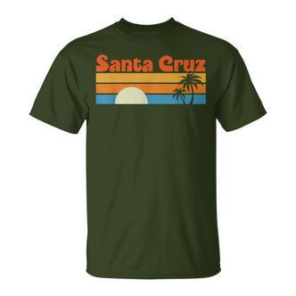 70S 80S Ca City Santa Cruz S T-Shirt - Seseable De