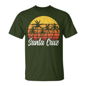 Santa Cruz Retro Vintage 70S 80S California T-Shirt - Seseable De
