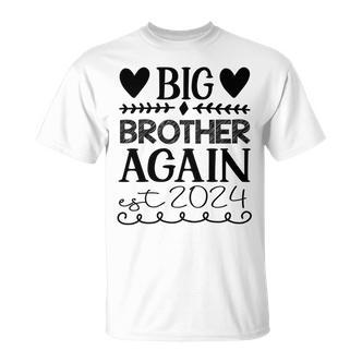Beförderung Zum Big Brother Est 2024 Baby Unterwegs T-Shirt - Seseable De