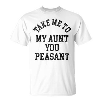 Bring Mich Zu Meiner Tante Du Bauer T-Shirt - Seseable De