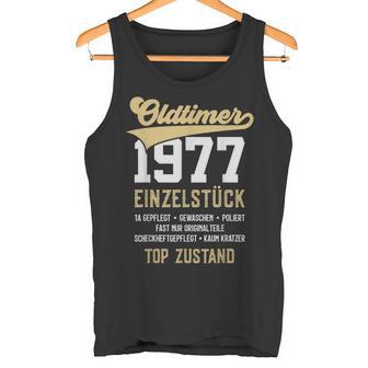 46 Jahre Oldtimer 1977Intage 46Th Birthday Tank Top - Geschenkecke