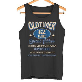 62 Geburtstag Mann Geschenk Papa Opa Oldtimer 62 Jahre Kapuzenjacke Tank Top - Geschenkecke