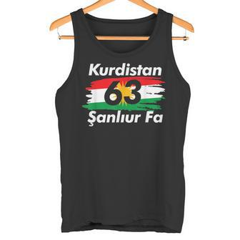 63 Sanliurfa Kurdistan Flag Tank Top - Seseable