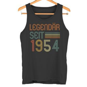 67 Geburtstag Legendär Seit 1954 Geschenkintage Retro Tank Top - Geschenkecke