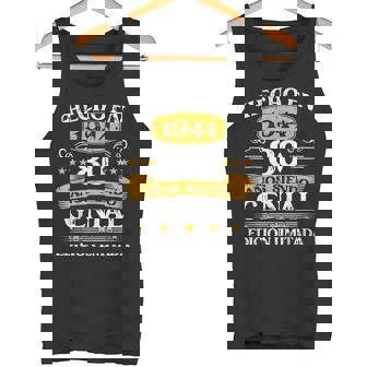 80 Años Cumpleaños Regalo Hombre Hecho En 1944 Hombre 1944 Camiseta sin mangas - Regaloses