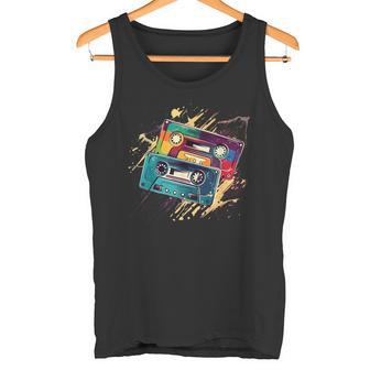 80S 90S Retrointage Cassette Tank Top - Geschenkecke