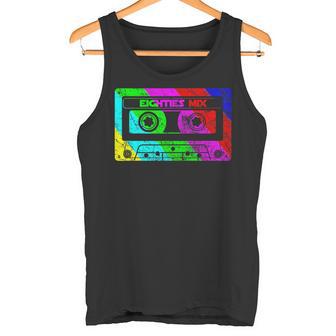 80Sintage Retro Music Cassette Mixtape Tank Top - Seseable