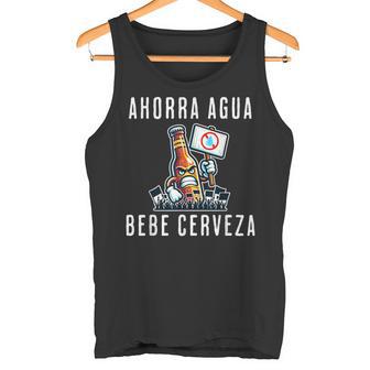 Ahorra Agua Bebe Cerveza Divertida Camiseta sin mangas - Regaloses