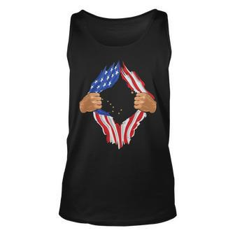 Alaska Roots Inside State Flag American Proud Tank Top | Mazezy AU