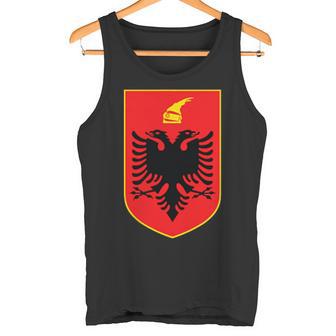 Albania Flag Red & Albanian Eagle S Tank Top - Geschenkecke