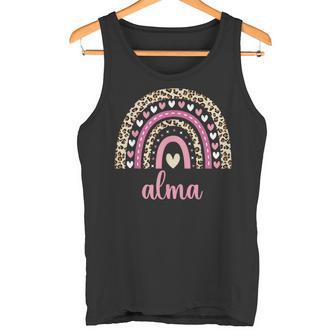 Alma Regenbogenorname Name Geburtstag Alma Tank Top - Geschenkecke