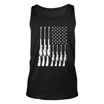 American Guns And Flag Tank Top | Mazezy
