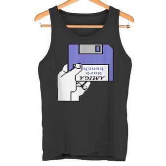 Amiga Workbench Diskette Insert Retro Computer Tank Top - Geschenkecke