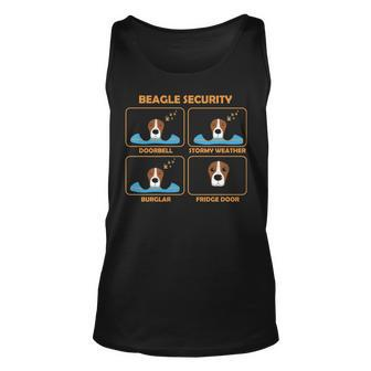 Amusing Beagle Apparel Security Tank Top | Mazezy