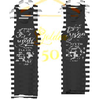 Aniversario De Boda 50 Años Juntos Oro Matrimonio Familia Camiseta sin mangas - Regaloses