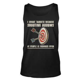 Archery Archer Bowman Bow Archer Tank Top | Mazezy
